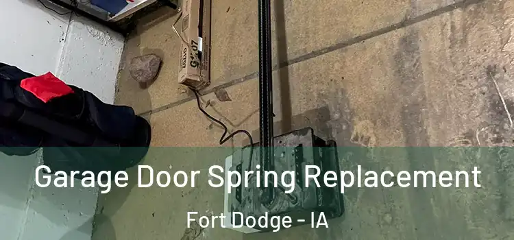  Garage Door Spring Replacement Fort Dodge - IA