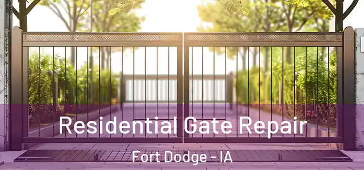 Residential Gate Repair Fort Dodge - IA